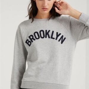 Womens J.Crew BROOKLYN Swearshirt Size Medium